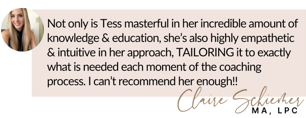 TESS RENE COACHING SESSION