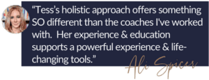 Tess Rene Coaching Client Testimonial from a client