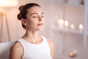 Anchor breath practice for grounding and nervous system regulation in an article by Tess René Coaching
