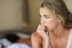 worrying about the future shown in an article by Tess René Coaching